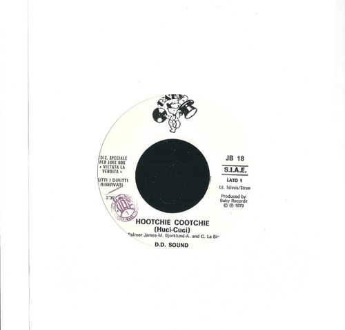 Disque tours d sound - 45, 7"