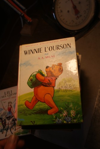 Winnie ourson bibliothéque - winnie,