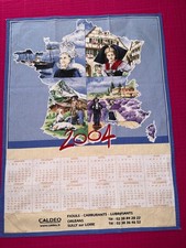 Torchon ancien calendrier 2004
