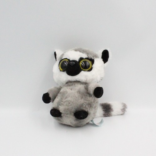 Doudou peluche lémurien - , gris