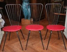 3 Chaises Design style Colette