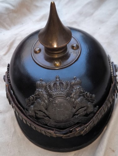 Rare casque pointe ersatz - rare, à