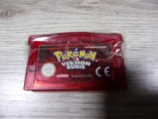 Pokémon version rubis- Nintendo gameboy advance- Cartouche Seule - PAL EUR