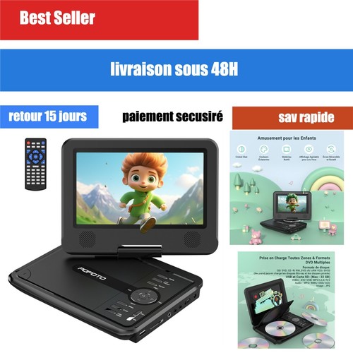 Lecteur dvd portable - lecteur, pofoto