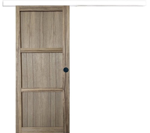 Porte coulissante bois frake - coulissante,
