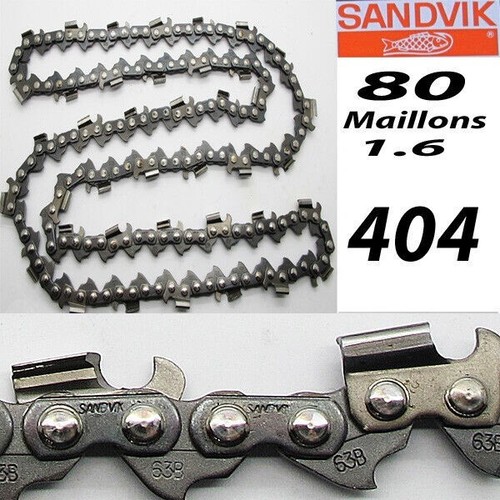 Chaine tronçonneuse sandvik - chaine,