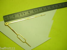 Aiguilles pendulette horloge ancienne,pendule Uhr clock aiguille 80 x 63  n28