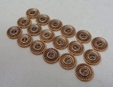 Lot de 18 Boutons vintage en métal - Mercerie vintage