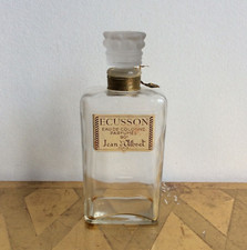 Ancien Flacon ECUSSON Jean d'Albret Paris Eau de Cologne Parfumée VIDE