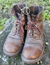 Paire de brodequins US 1944 jus § terrain front des Vosges !