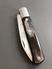 ANCIEN COUTEAU YSSINGEAUX 2 pièces, Médaille D'argent COLLAS, THIERS, corne