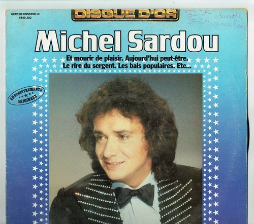 Tours michel sardou vinyle - 33,