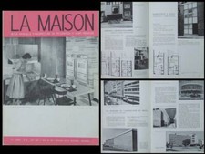 LA MAISON N°6 1959 JACQUES DEPELSENAIRE, ISRAEL, MUSEE, VICTOR BOUREGOIS