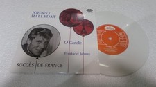 45T 45T JOHNNY HALLYDAY  O CAROLE - HOLLANDE- BLANC REEDITION 2019 - 7