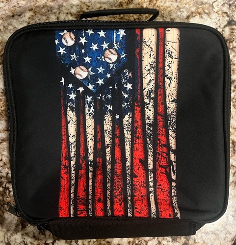 Insulated baseball lunch - insulated,