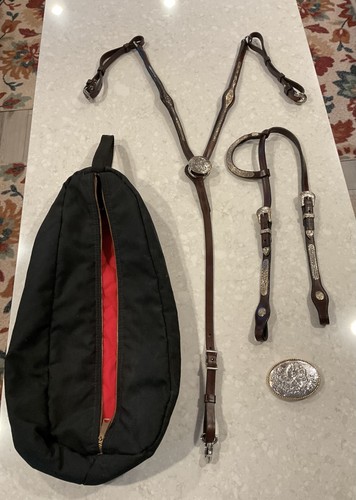 Western horse tack set - horse, set-
