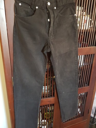 Jean noir boutons est - noir, id'est