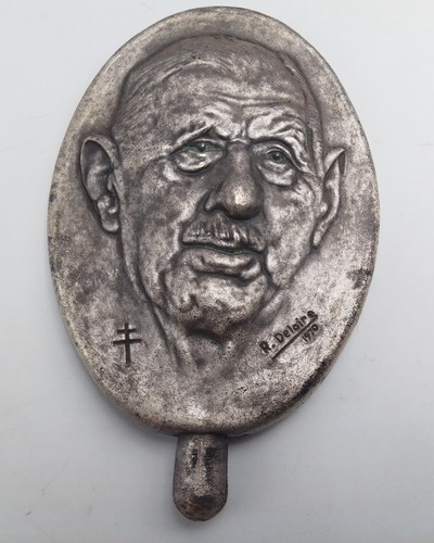 Médaille bas relief - médaille, en