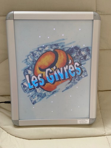 Luminaire publicitaire les - publicitaire, "les