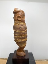 Teke RDC Zaire statue anthropomorphe Stanley Pool tribal art premier Africain