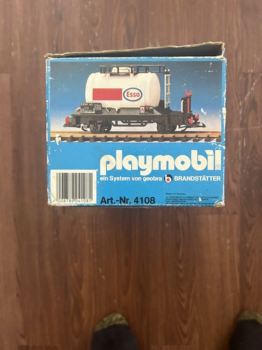 Playmobil 4108 train esso - playmobil,