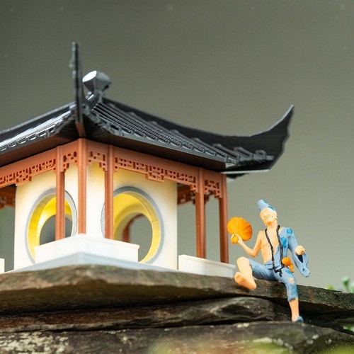 Figurine pagode miniature - de,