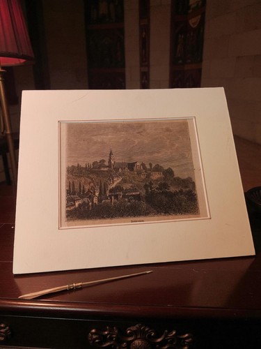 Petite gravure ancienne