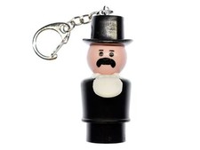 Fisher Price Little People Figurine Porte-Clés Directeur de Cirque Cylindre Mann