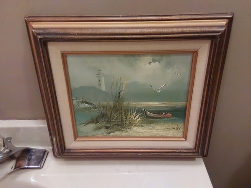 Gailey original signed oil - original,