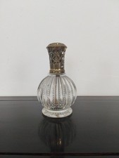 Ancienne " Lampe Berger Paris " Verre Moulé Perlé - Baccarat où Saint- Louis 