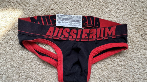 Aussiebum men solid black - aussiebum, men's