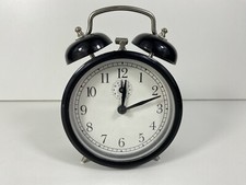 1999 Authentique Réveil IKEA DEKAD Noir Silencieux Double Cloches à Remonter