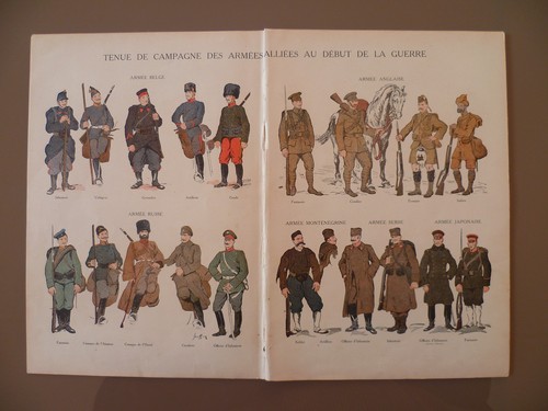 1919 lithographie couleur - 1919,