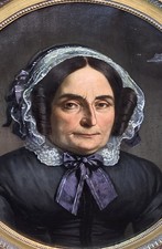 Tableau ancien portrait - portrait, femme