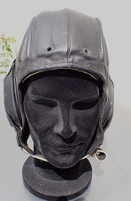 ANCIEN CASQUE PILOTE MILITAIRE