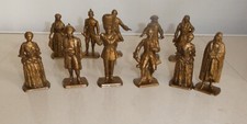 11 figurines Mokarex Soldats Napoléon Louvois Pompadour Louis XV… 1960’s