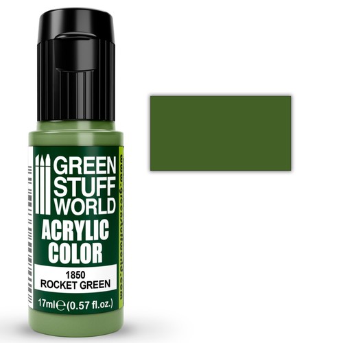 Peinture maquette rocket green - peinture,