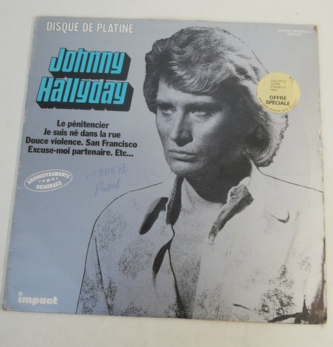 N444 vinyle tours johnny - vinyle,