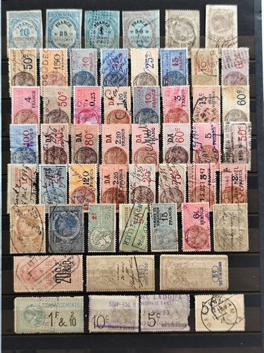 Timbres france joli - ,