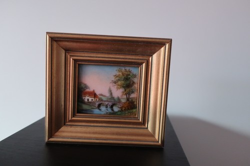 Tableau émaux limoges sur - émaux,