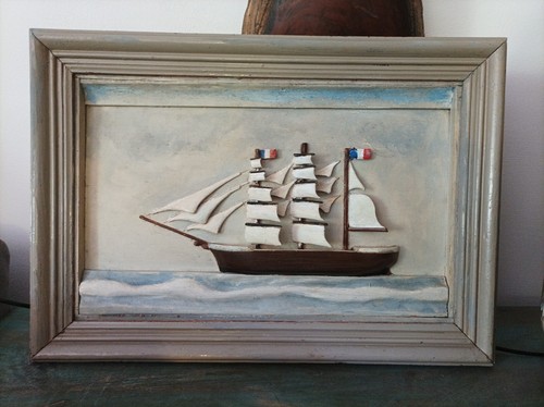 Diorama ancien maquette - ancien.,