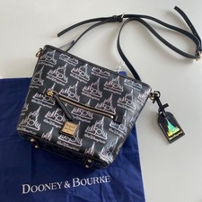 Sac bandoulière noir Dooney &