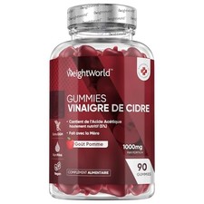 Gummies Vinaigre de Cidre Avec la Mère 1000mg, 90 Keto Gummies Vegan Pour 45 ...