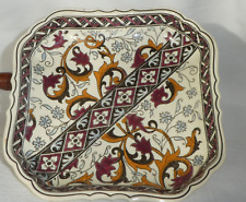 Plat en faïence de Gien 21 cm jolie décor  excellent état