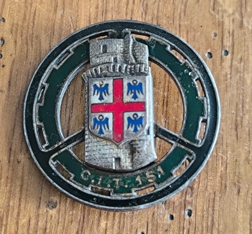 Insigne cit 151 centre - cit, 151°