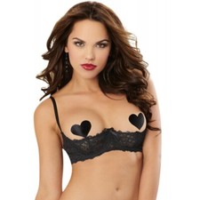 SOUTIEN-GORGE REDRESSE POITRINE NOIR BONNETS 90D BRETELLES REGLABLES
