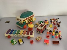 Jouet ancien gros lot de Fisher Price année 70