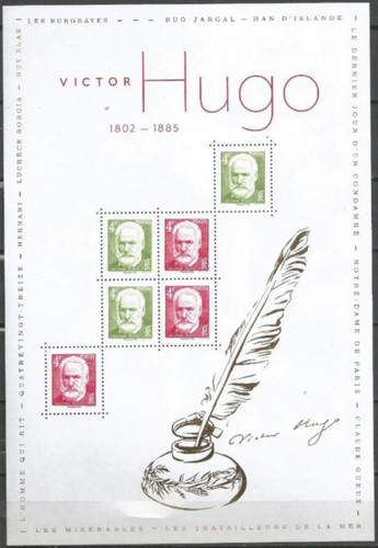France bloc victor hugo - hugo, salon