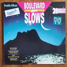 DOUBLE DISQUE VINYLE LP 33t 12" BOULEVARD DES SLOWS (21 titres) POP HOLLAND 1990