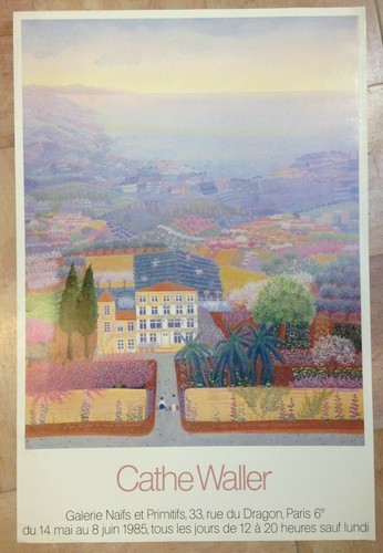 Cathe waller 1985 affiche - cathe,